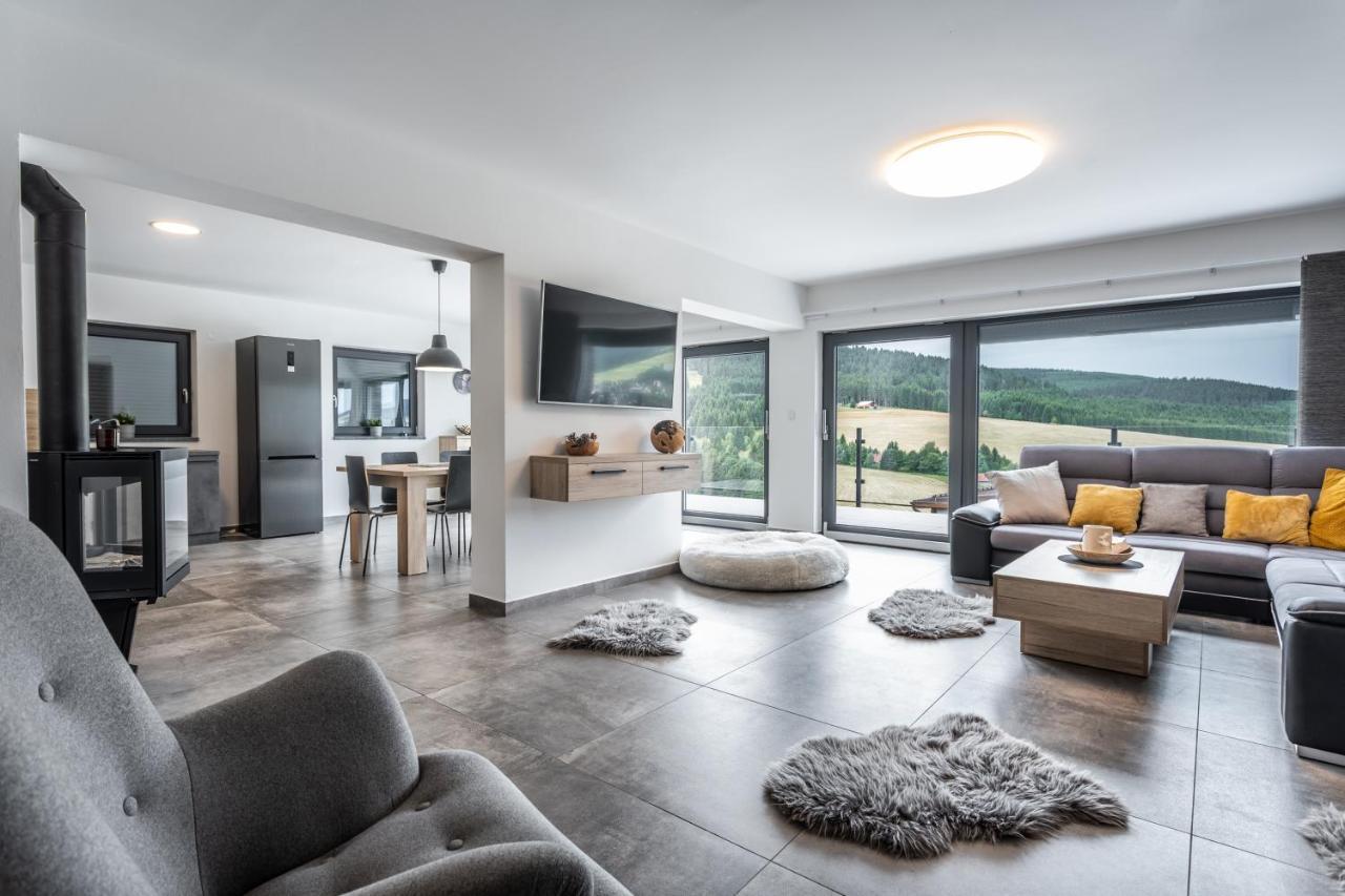 Apartman Sonnenberg - Klinovec Loučná pod Klínovcem 외부 사진